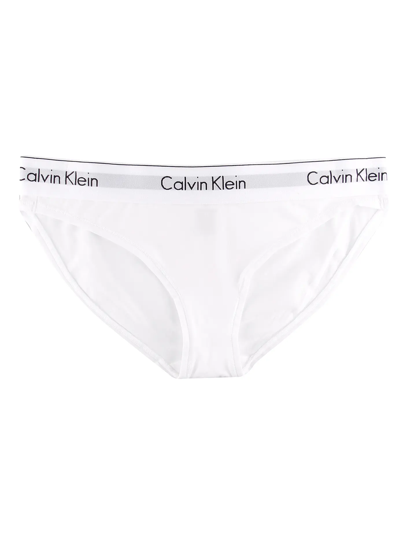 CALVIN KLEIN | Slip "Modern Cotton" grey heather | weiss
